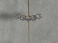 GENEVIEVE - EAR PIN 18K GOLD PLATED