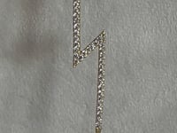 STORM - EAR PIN 18K GOLD PLATED