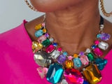 TARA NECKLACE - PINK