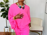 TARA NECKLACE - PINK
