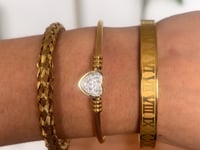 CZ HEART BRACELET