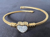 CZ HEART BRACELET