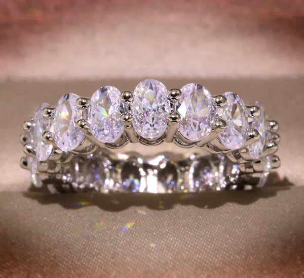 CHLOE BAND RING - SILVER