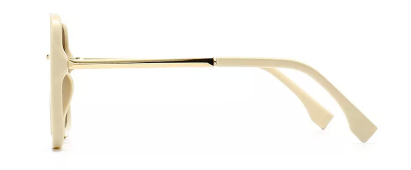 These stunning sunglasses will surely elevate any look. Trend aligned oversize design and iconic.  Frame Shape: Square Frame Type: Full Rim Eye/Bridge/Temple: 60/18/145 Lens features: Resin, Brown, 